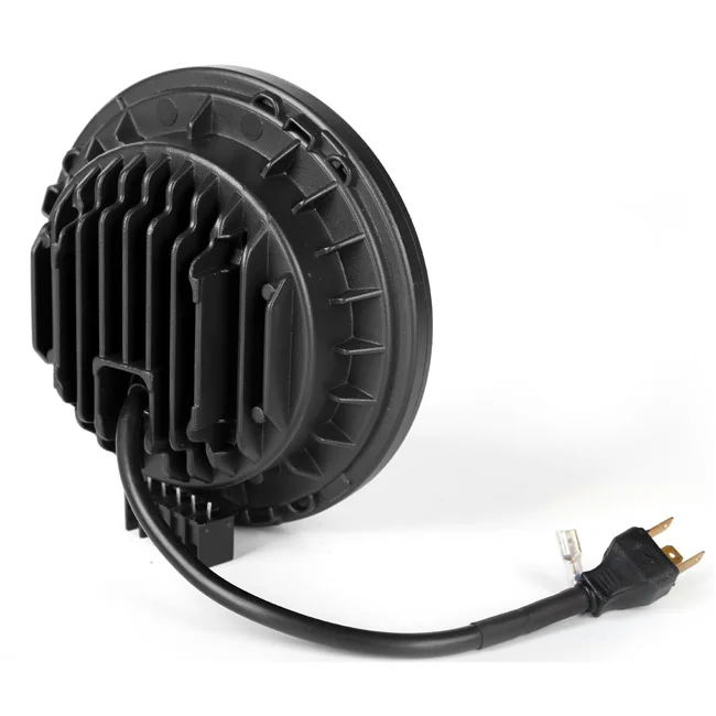 Wrangler 7 дюймов светодиодные фары дальнего света 60 Вт дальнего света jeep фар Hadley изменение фары