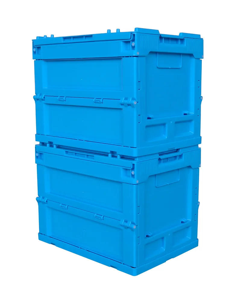small plastic folding packaging box household bead storage box packaging container with lid