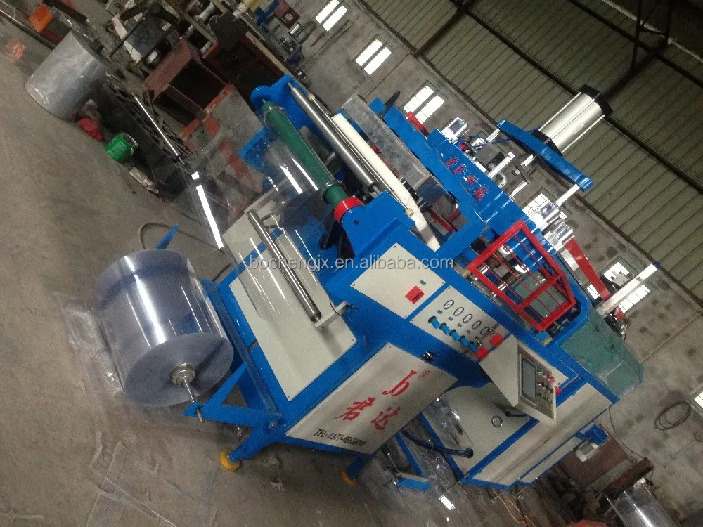 
BOPS/PVC/PET/PS Full Automatic Plastic Container with Lid Thermoforming Machine 