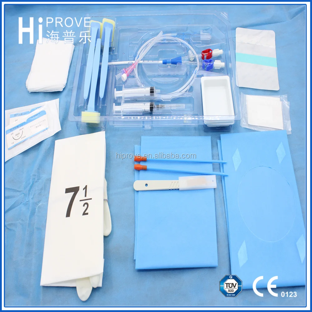 
Disposable Central Venous Catheter kit CVC dialysis catheter 