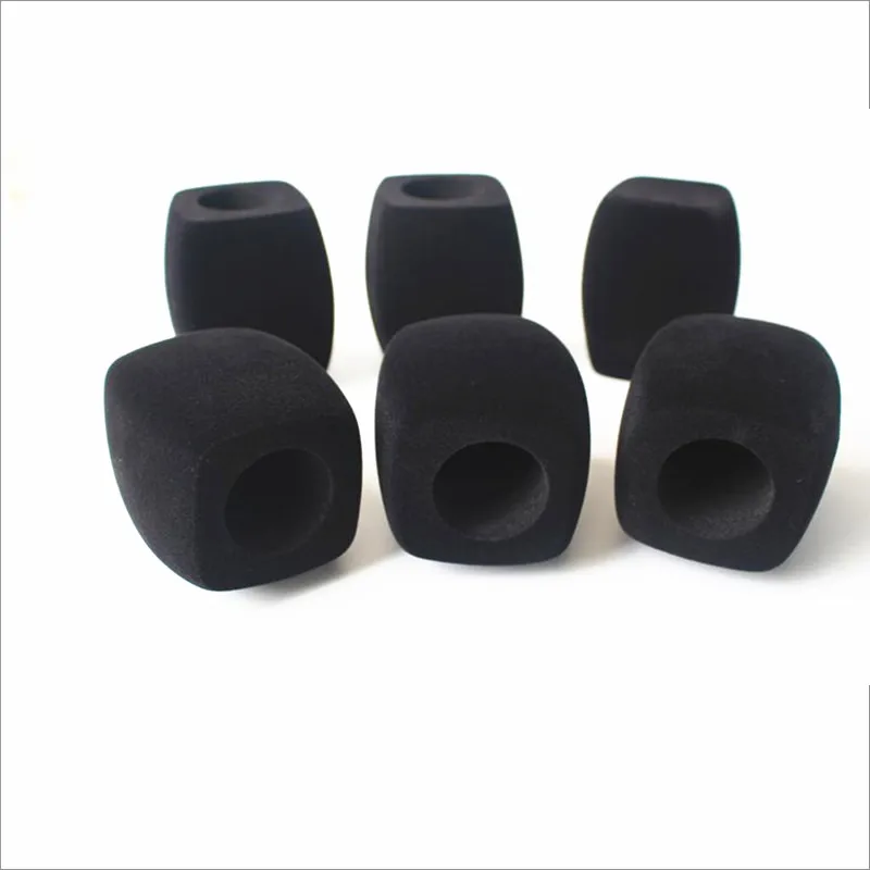 TV live show microphone foam windscreen sponge windshield temple pad mic cover accessory customized