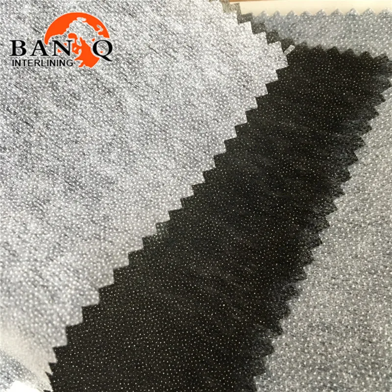 
 Горячий продукт для Индии дешевая Плавленая прокладочная бумага pes нетканый плавкий прокладочный материал  