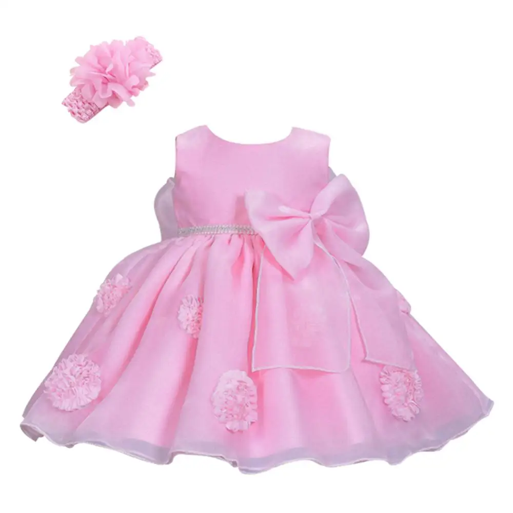 
Mudkingdom baby girls infant birthday princess coat dress with hair band 