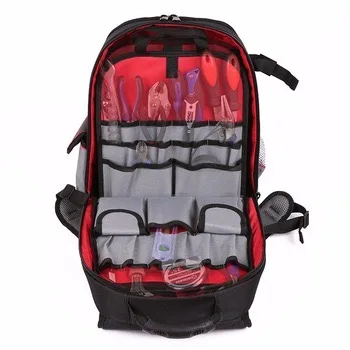 heavy duty rugged tool holding backpack porter cable for electrician