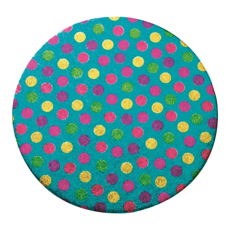 2018 New Patterned Cake Board Drum for Birthday Wedding Christmas Party Cake Decorations