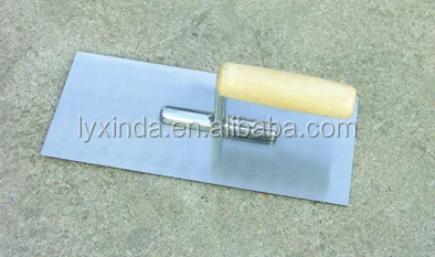 cement trowel in plastering trowel, trowel float for civil construction hand tools
