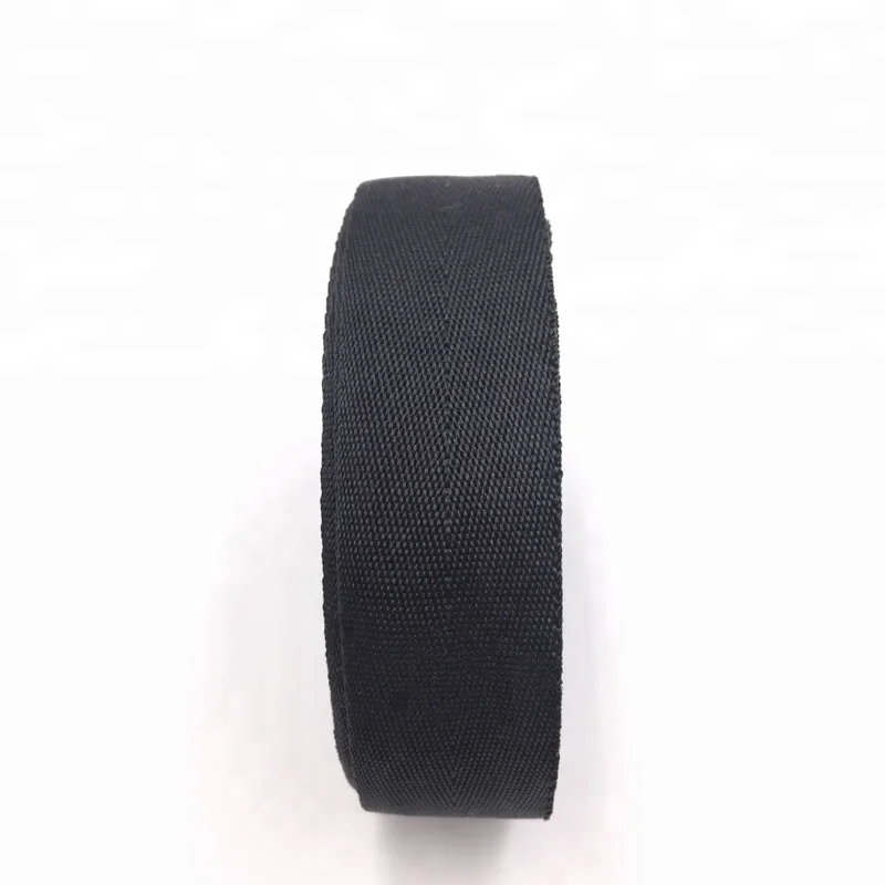 Garment use colorful herringbone woven tape polyester