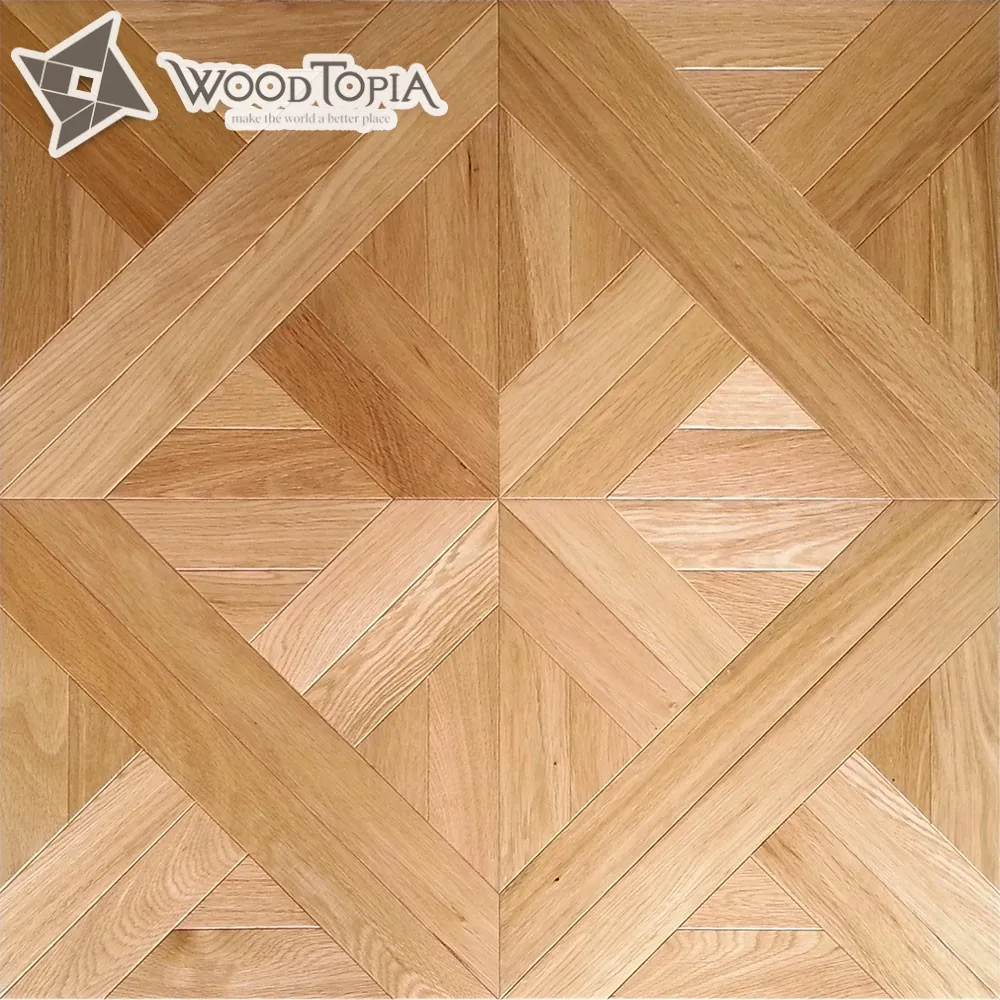 FUDELI VERSAILLES Parquet Engineered Wooden Flooring Oak Art Minimalist Apartment T&G Online Technical Support More Than 5 Years