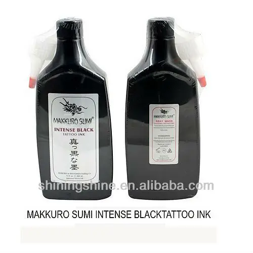 2024 hot sale intense black tattoo ink