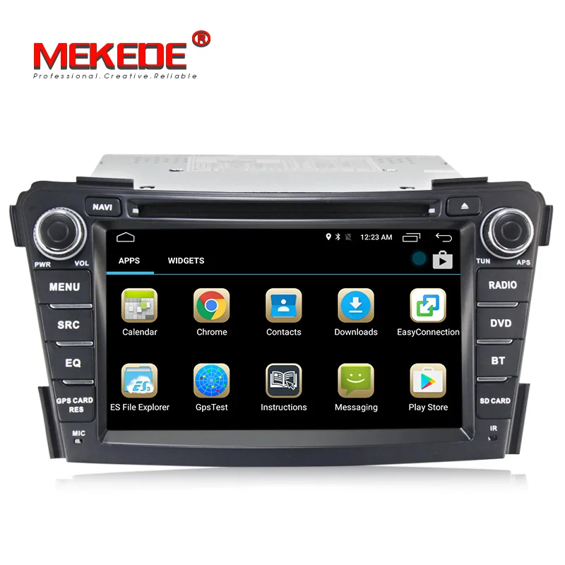 Android 7,1 четырехъядерный 2 + 16 ГБ dvd-плеер автомобиля для Hyundai i40 2016-2011 поддержка 4G LTE wifi навигация amp7851