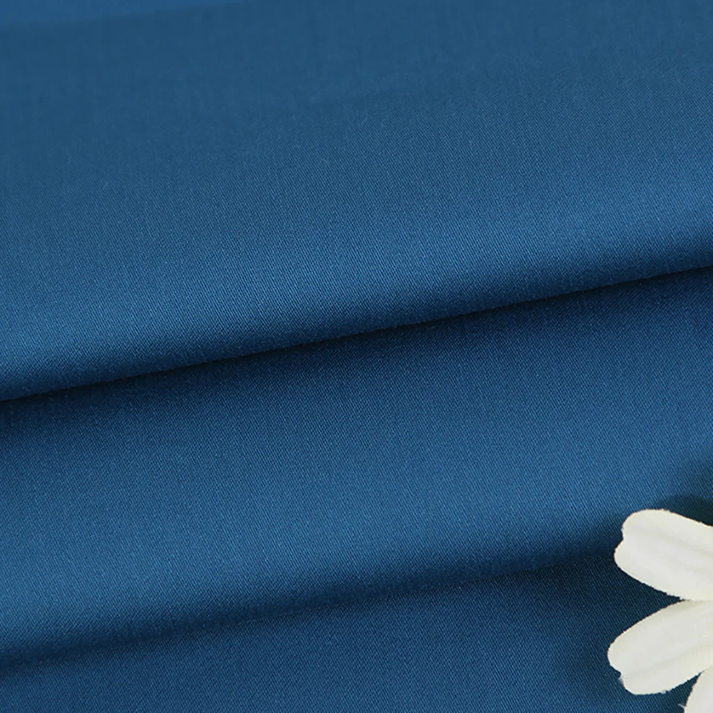 
C/SP 98/2 soft peach finish RFD garment dye stretch fabric 
