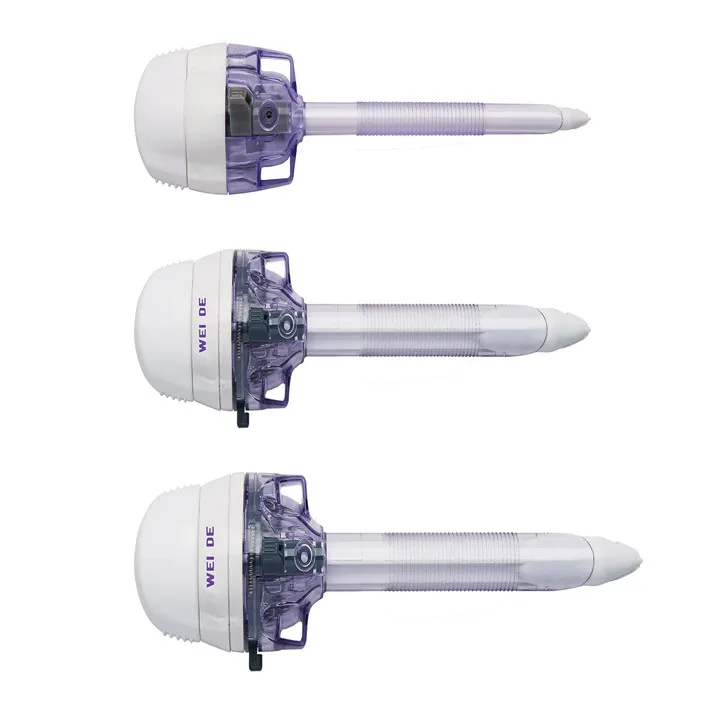 3mm small disposable laparoscopic trocar and cannula trocar