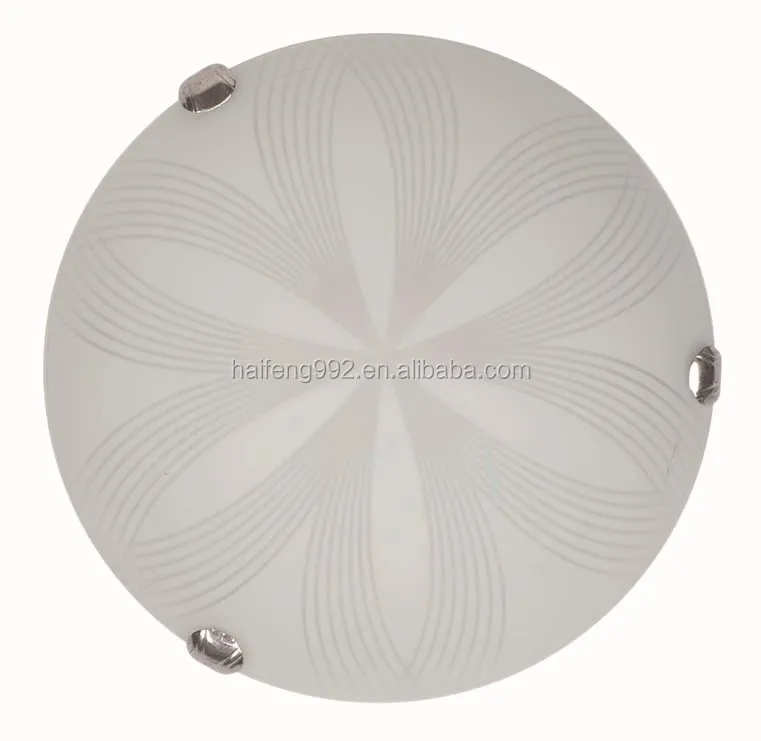 
 Горячая Распродажа E27 светодиодный потолочный светильник для дома отеля из белого молочного стекла  