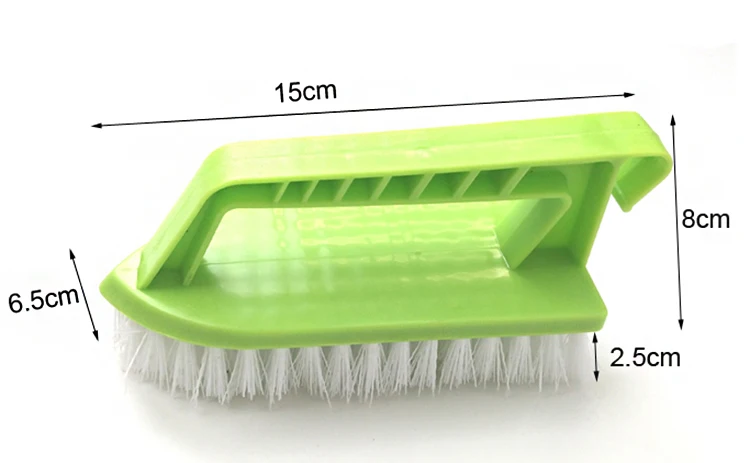 HQ8118 Eco-friendly laundry products plastic scrub brush hard hair