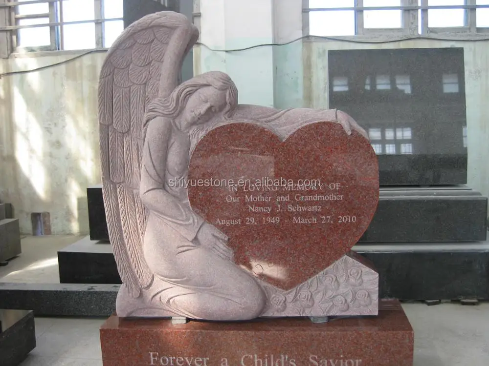 China Absolute Natural Granite G687 Pink Gravestone