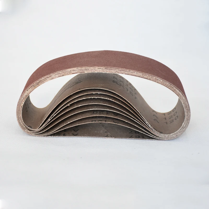 Original Deerfos JA512 abrasive sanding belt aluminium oxide grain size customized