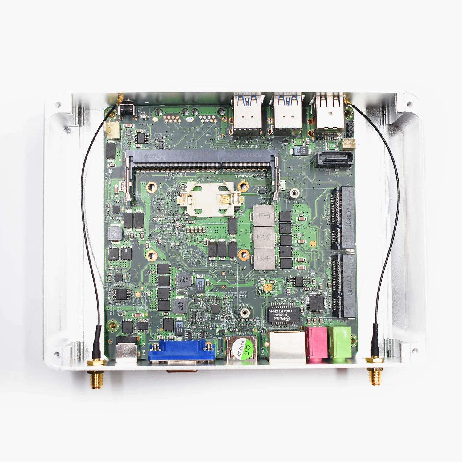  Hdd 8 Гб Hd Graphics 620 алюминиевого сплава водонепроницаемый двухъядерный I5-7200u Пико 7usb 2g мини Itx Intel B75 Материнская плата 1155 Ddr3