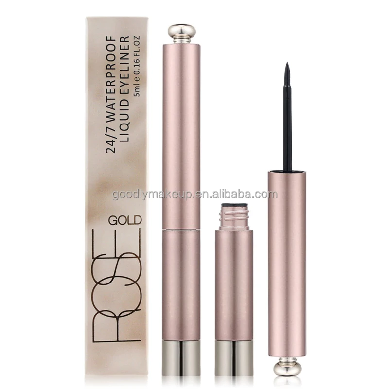 Водостойкая жидкая подводка для глаз, карандаш, супер Черная Подводка для глаз, ручка, стойкий макияж, профессиональные неразмазывающиеся ресницы, косметика