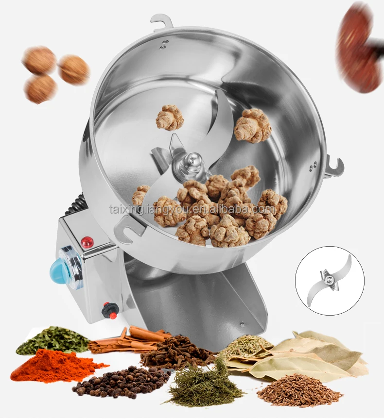 High-Speed Mult-function Mini Grinder for cocoa bean, spice, hard material, seeds