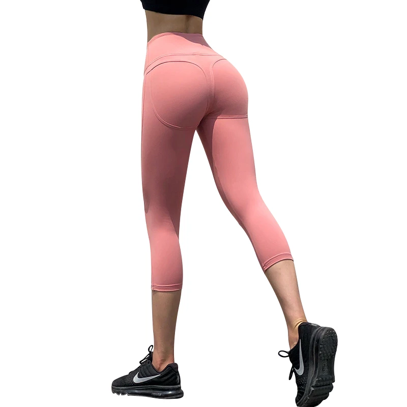 Women Custom Yoga Pants Leggings Compression Sport Fitness Workout Capri Yoga Pants