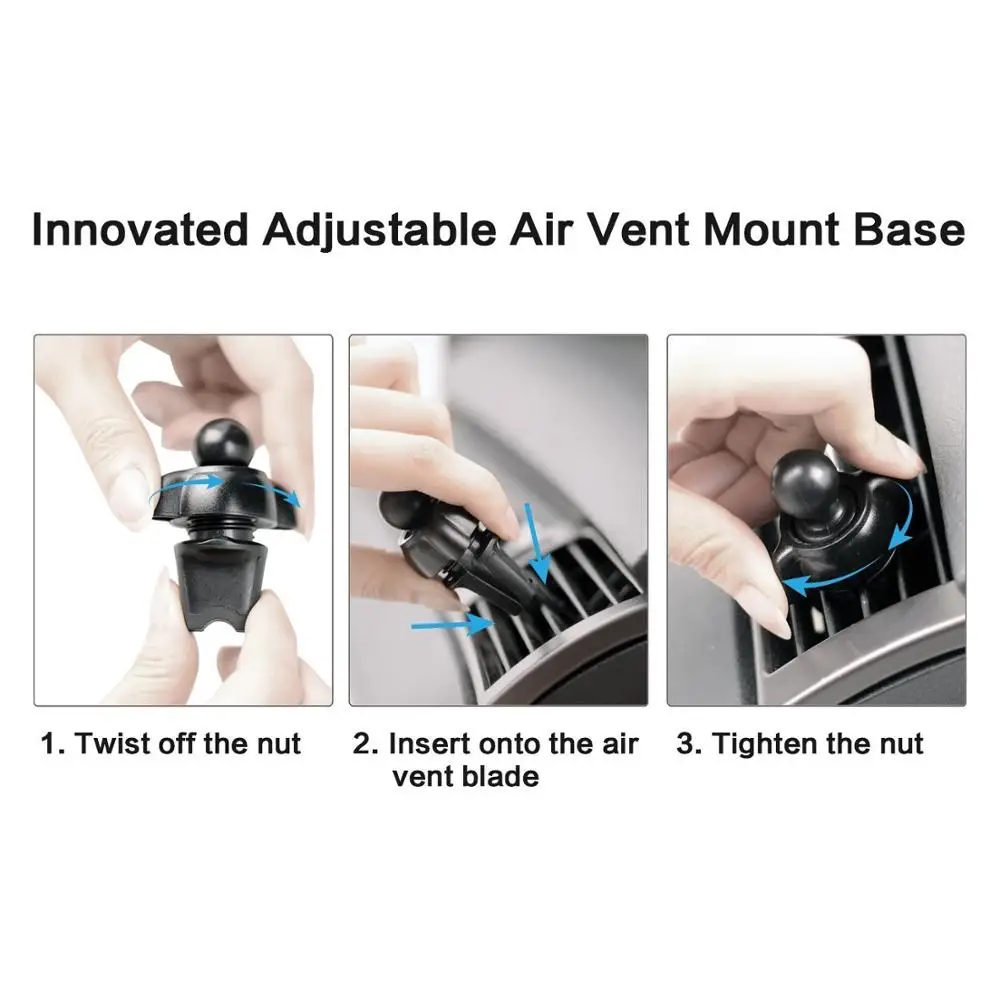 Hot sale Unitversal Magnetic Air Vent phone holder car mount for GPS Tablet