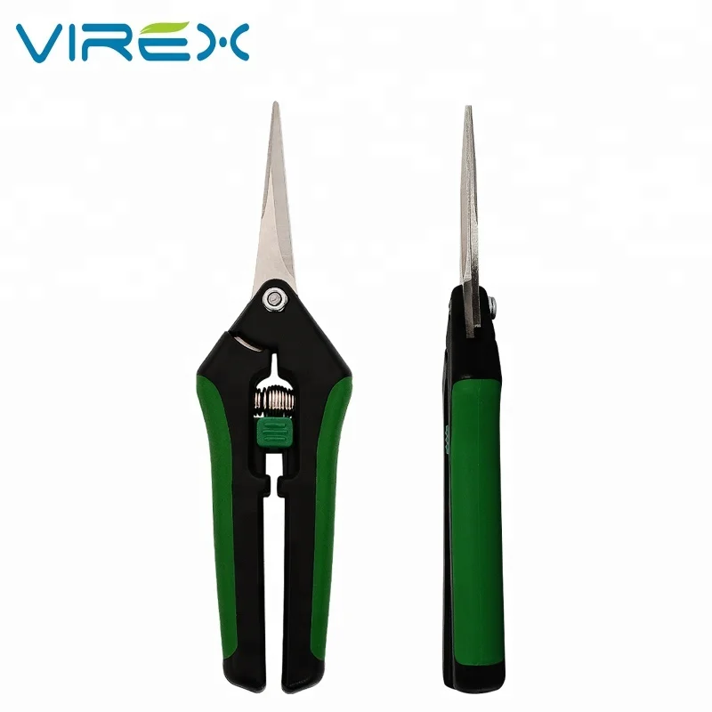 Hydroponic Harvest Garden Trimming Garden Herb Straight or Curved Scissors