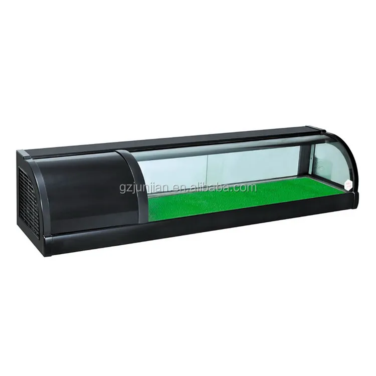 Commercial Counter top Sushi Showcase Display Refrigerator fridge cooler glass door