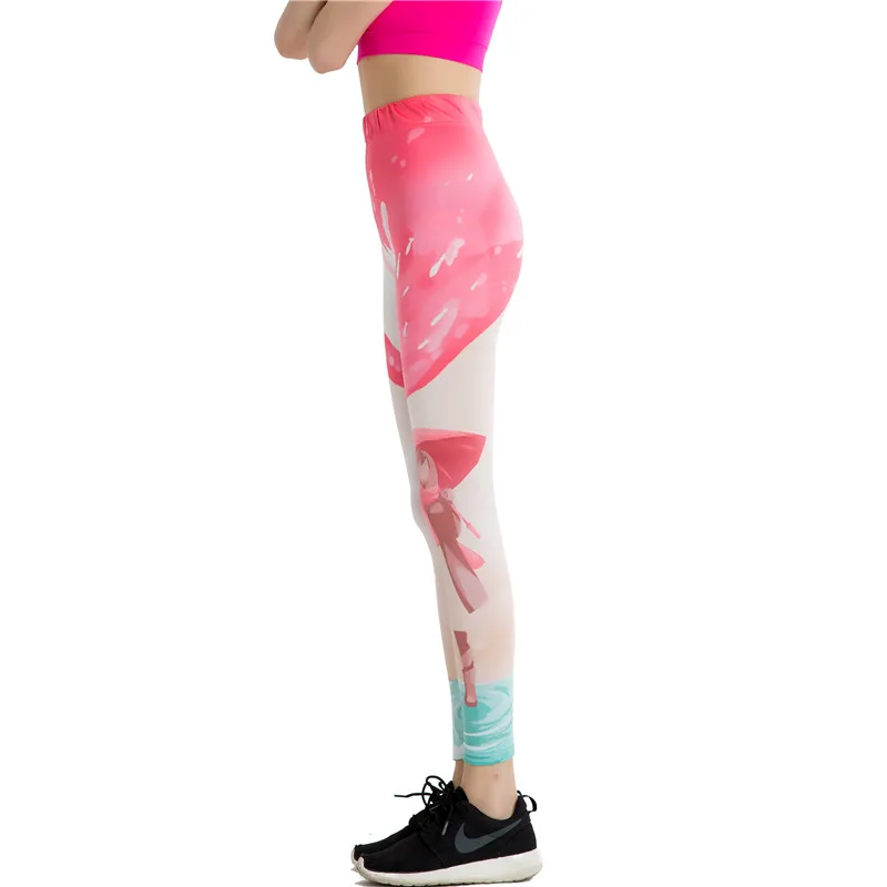 
Top Grade Printed Latex Pants Skin Tight Leggings Women 
