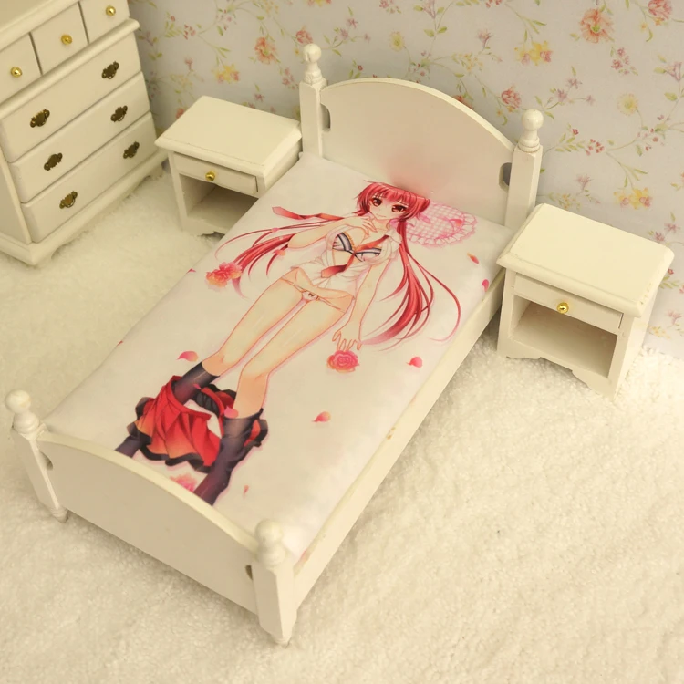 Akane Sale Bedsheets Anime Custom Bed Sheets Adult EB 100% Polyester Plain Printed Comforter Set 10 Sets Bedding Customized Logo