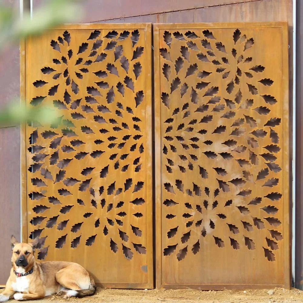 laser cut metal  decorative screen