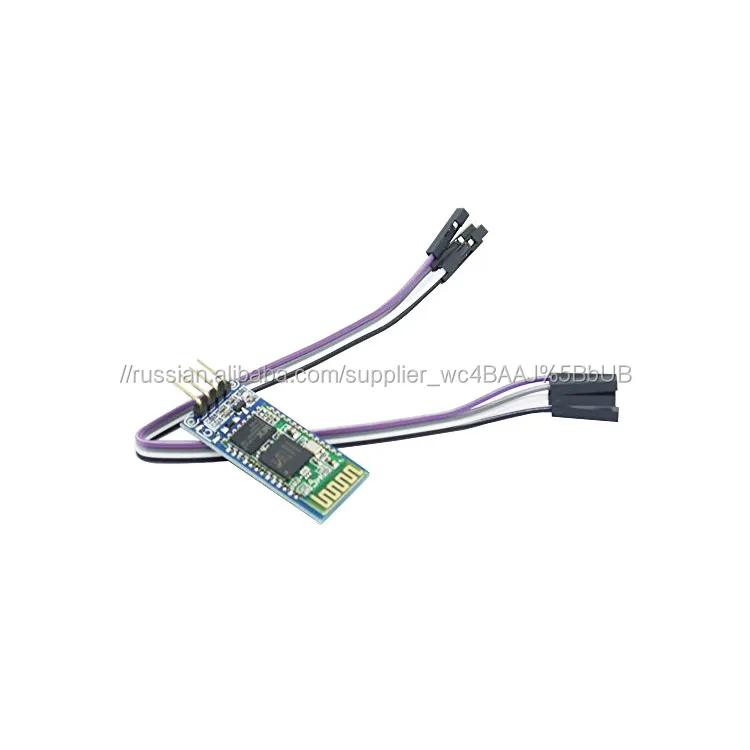 Беспроводной последовательный 4 контакт. Bluetooth радиотрансивер модуль HC-06 RS232