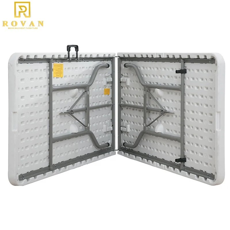 HDPE table for wedding and events rectangular tables plastic folding dining table