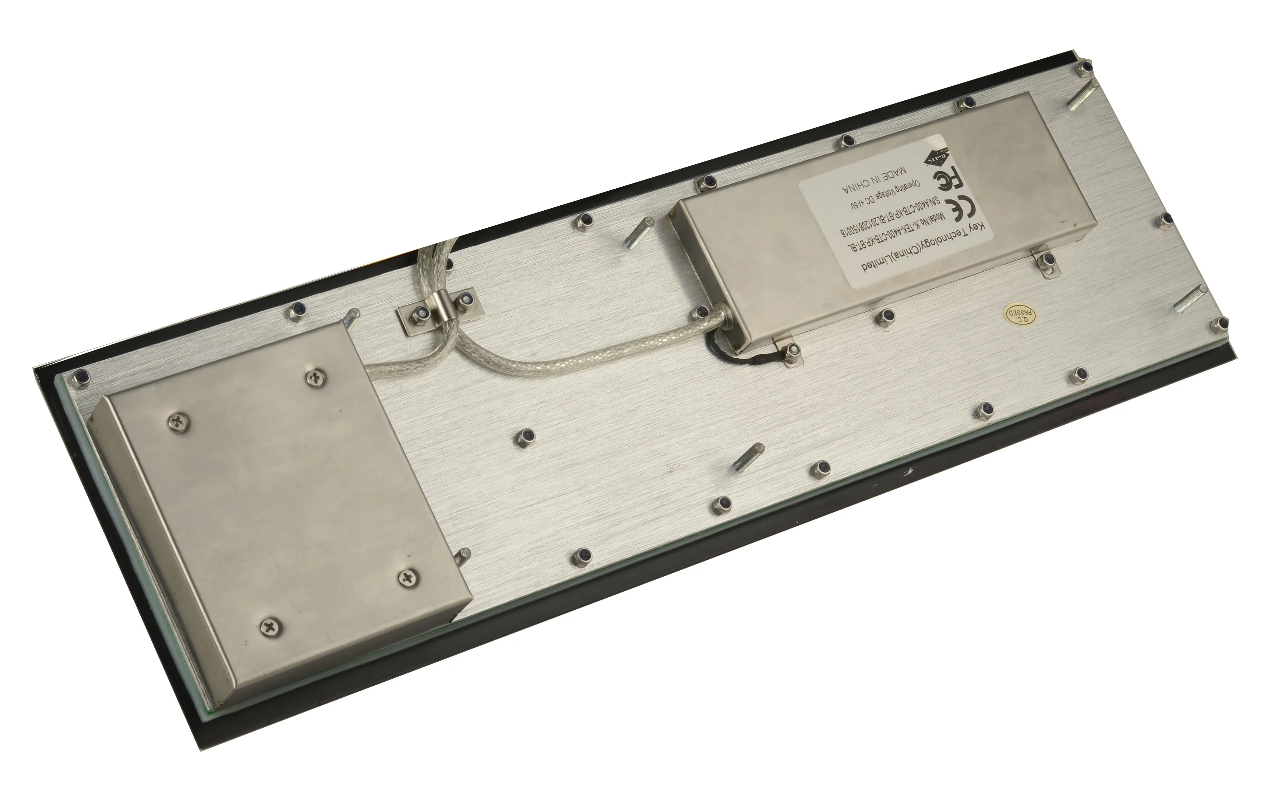  Динамическая Антивандальная промышленная клавиатура из нержавеющей стали с IP65 статическим номиналом 38 мм прозрачный механический трекбол модуля