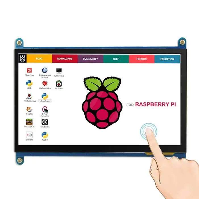 Raspberry Pi B+/2B 3B 7 Inch 1024X600 HDIM LCD Touch Screen