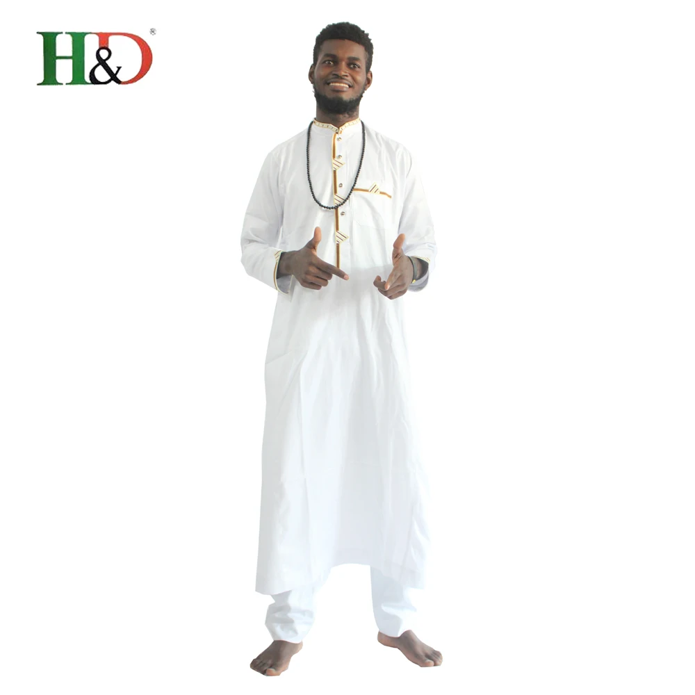 H & D горячие продажи завода лучшее качество красочные Формальные традиционные Африка халат Мужская одежда для Базен