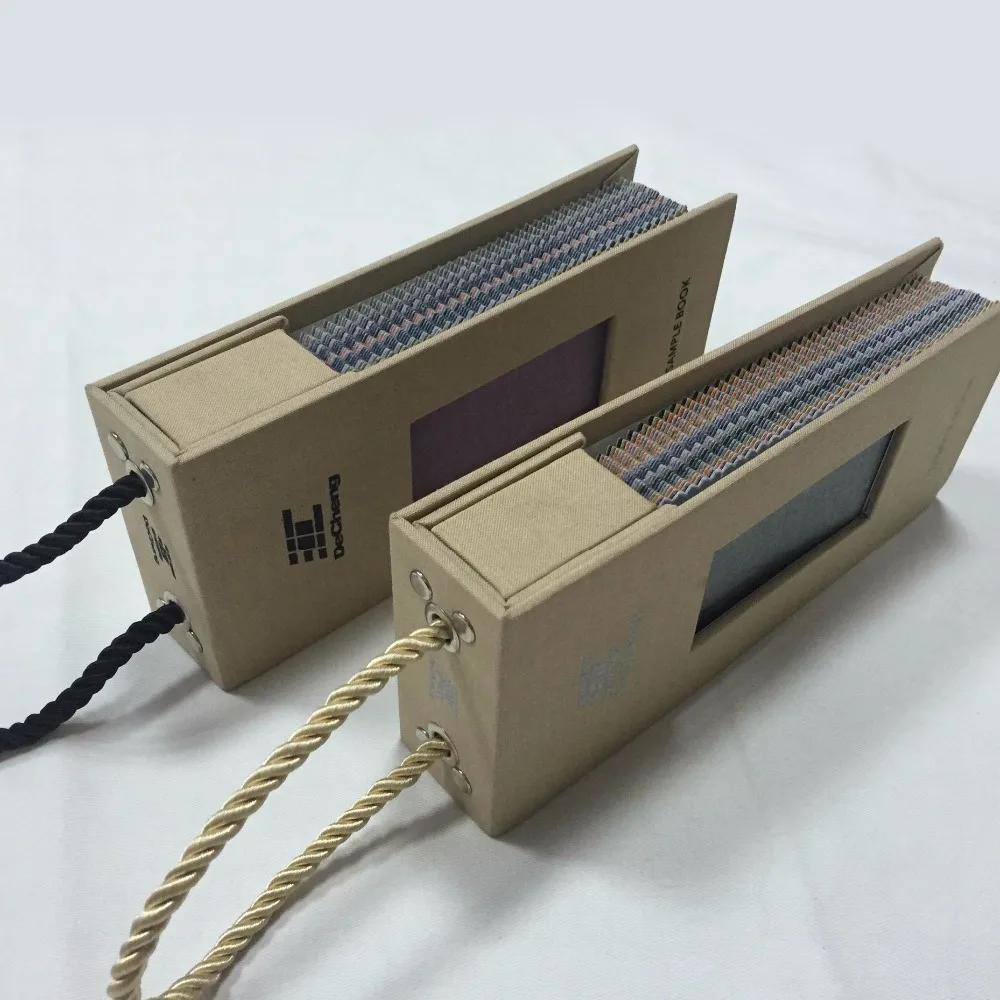 Home Cheap Paperback Book Printing Fabric Sample Swatch