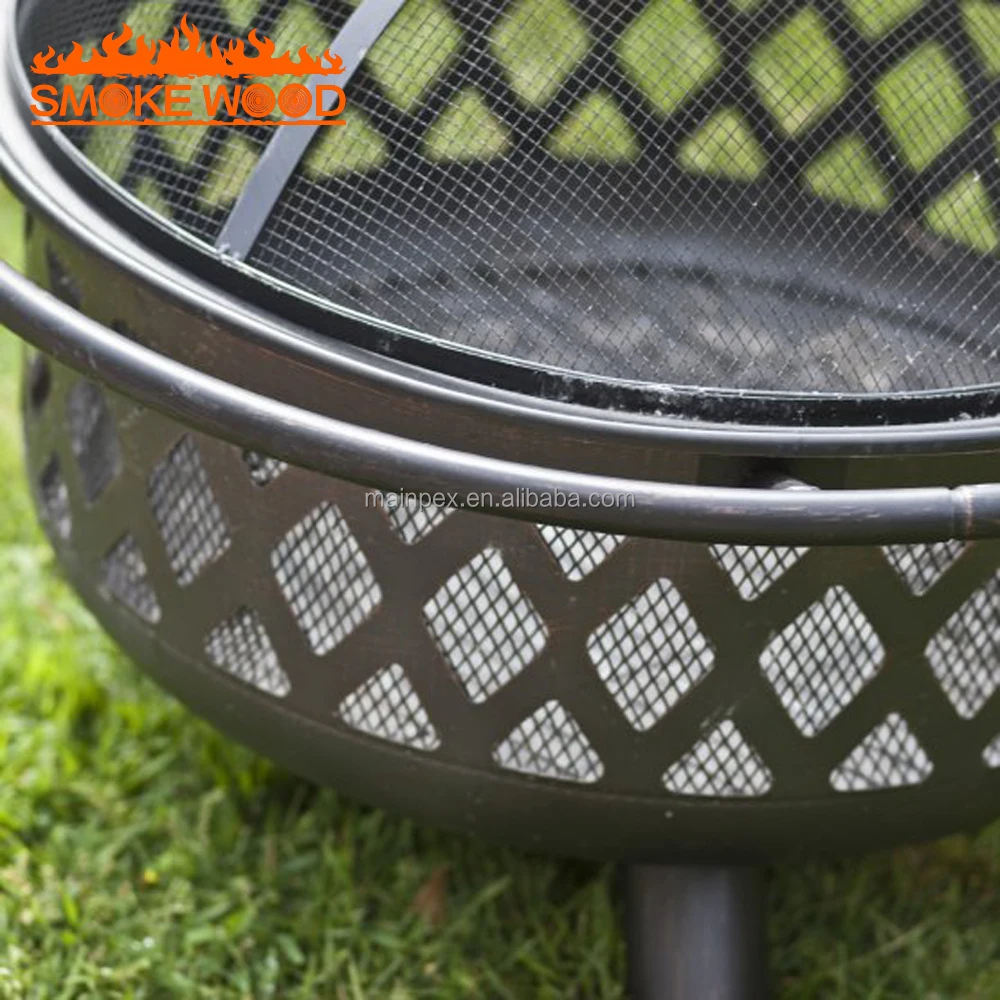 Cooking Grill and Fire Pit Table High Quality Fire Pit Outdoor for Garden and Yard Stocked