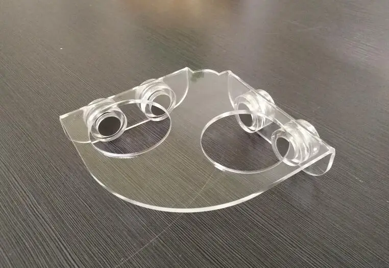 Wall Mounted Clear Acrylic Display Stand Magnetic Lucite Gecko Ledge Persepx Gecko Ledge Acrylic Gecko Ledge Wholesale