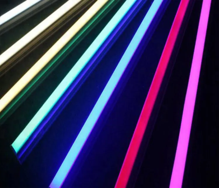 2023 новая популярная красочная трубка 8 светодиодных видеотрубок для животных 18 Вт 24 25 1200 мм Светодиодная зеленый синий красный цвет