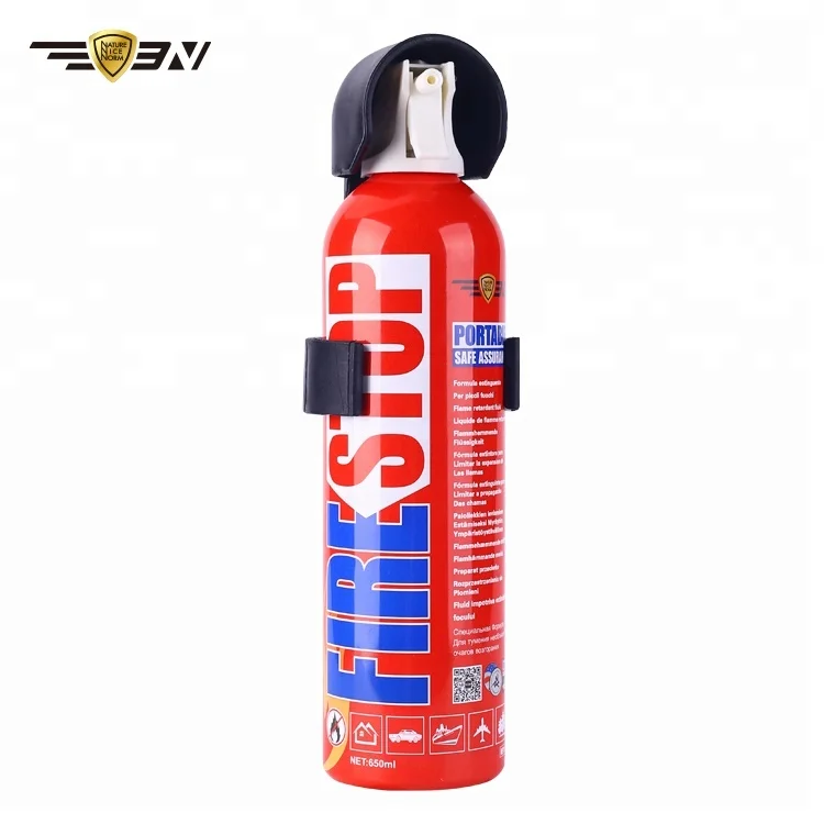 Portable 650ml Fire Stop(N915) for Home & Car, 3N Aerosol Fire Extinguishing Spray, High Quality Foam Fire Extinguisher