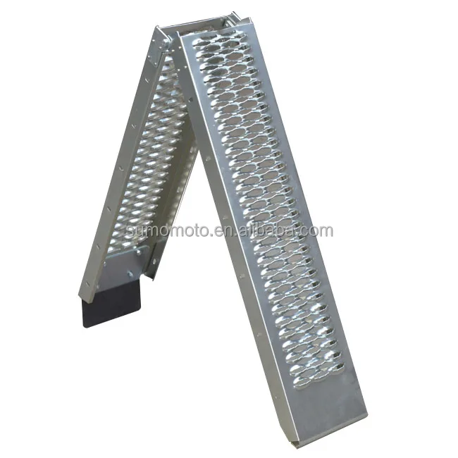 cost-effective folded steel ATV motorcycle loading ramp