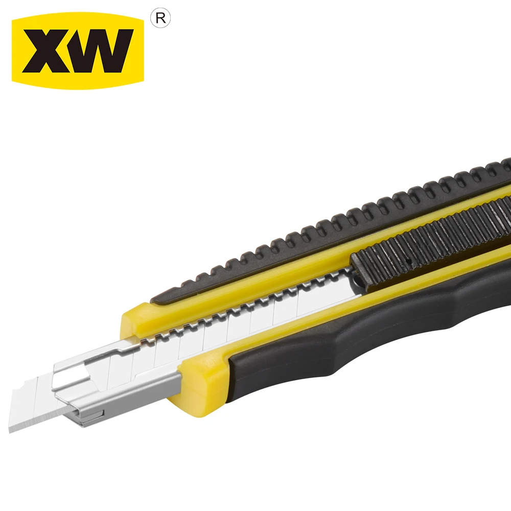 High Quality 9mm Auto load utility knife wholesale mini Snap off Cutter sliding blade knife