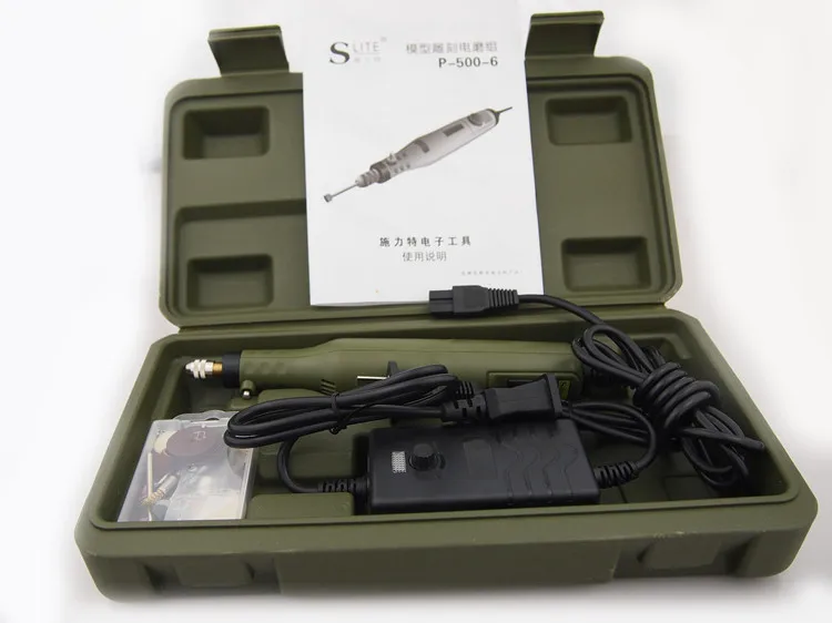 slite p-500-6 Adjustable speed mini mir electric engraving pen electric grinder mill grinding machine mini drill