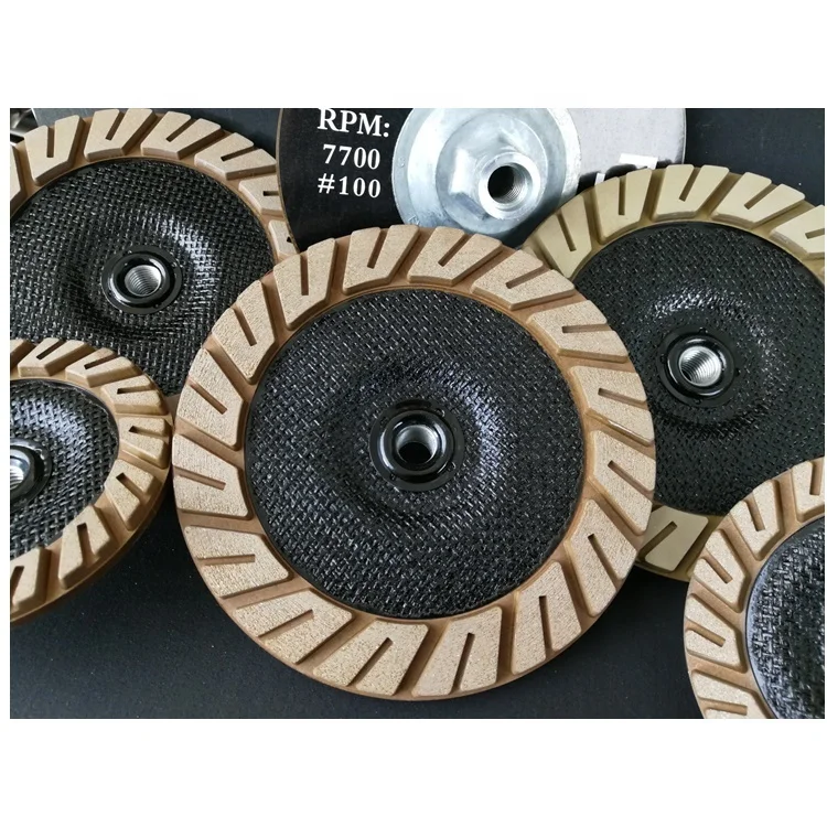 175mm  Ceramic Bond Diamond Grinding Cup Wheel for Concrete Edge Polishing