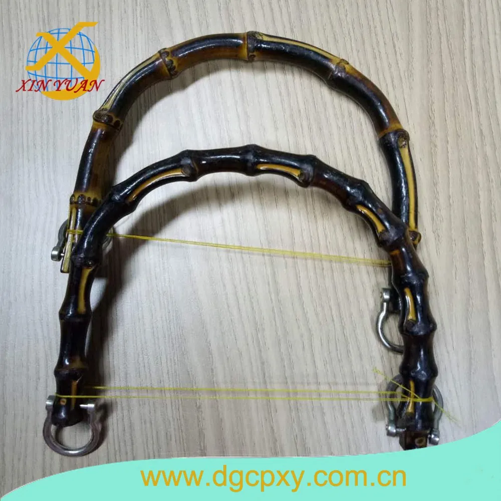 16.5*13cm Clutch Bag Bamboo Handle Bamboo Handbag Handles