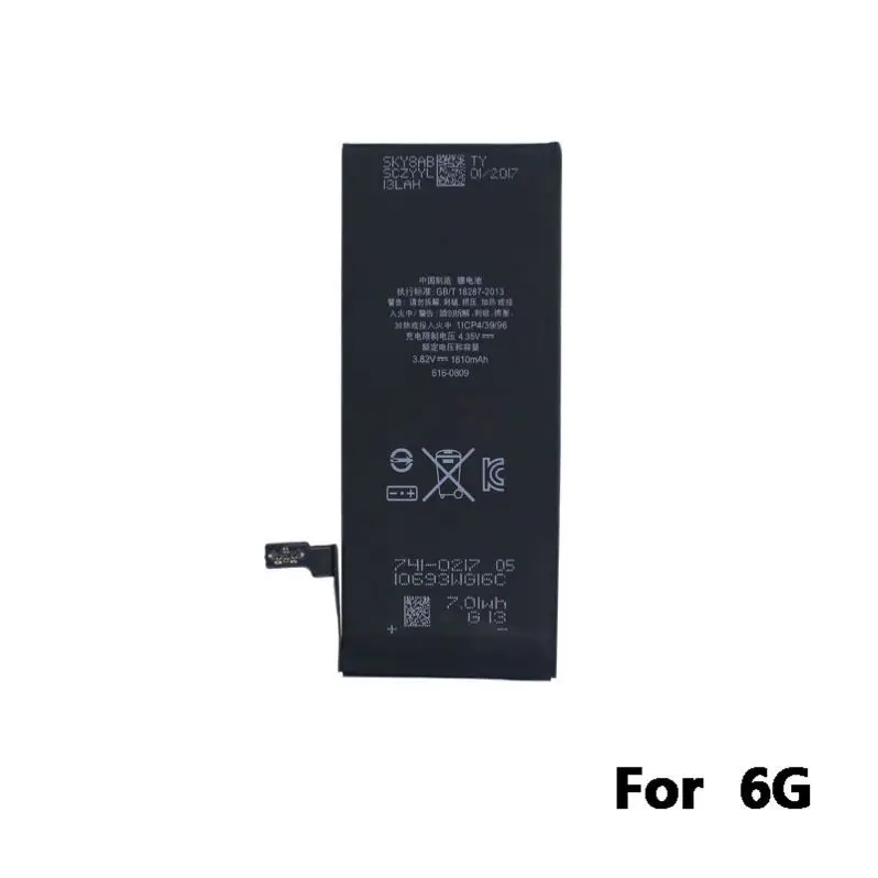 Chinese wholesale suppliers Lipo Replacement Original for iPhone 6 battery oem