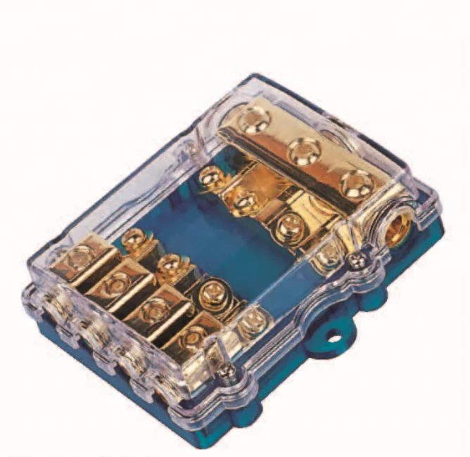 
Car Audio DISTRIBUTION ANL FUSE BLOCK (4 FUS DISTRIBUTION FUSE BLOCK 