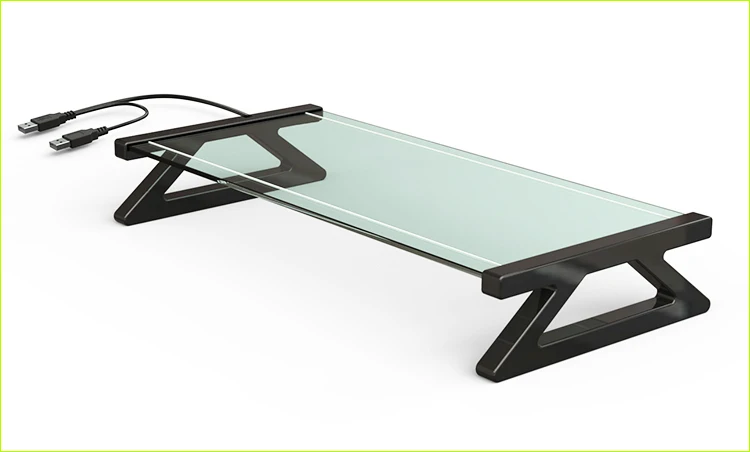 
Laptop Transparent Monitor Stand Screen Holder Phone Holder With Screen Cleaner 