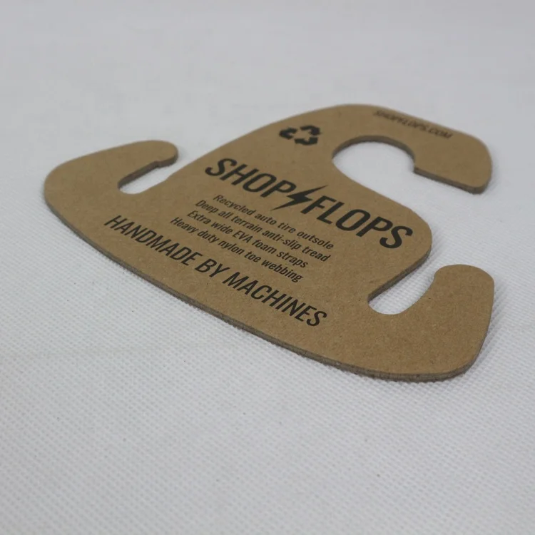 disposable cardboard shoe hanger