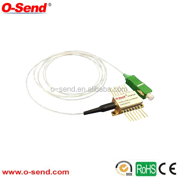 Применяется для передачи по CWDM одномодового волоконного лазерного модуля pigtail butterfly